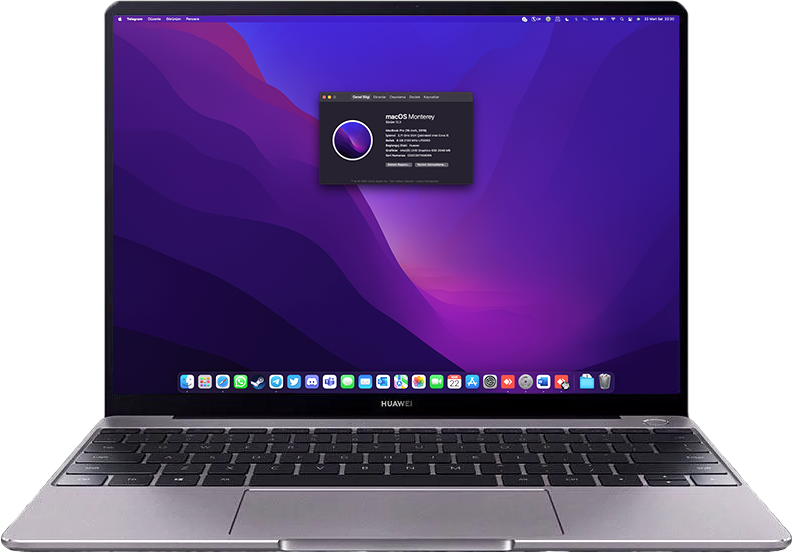 Как установить hackintosh на huawei matebook 13